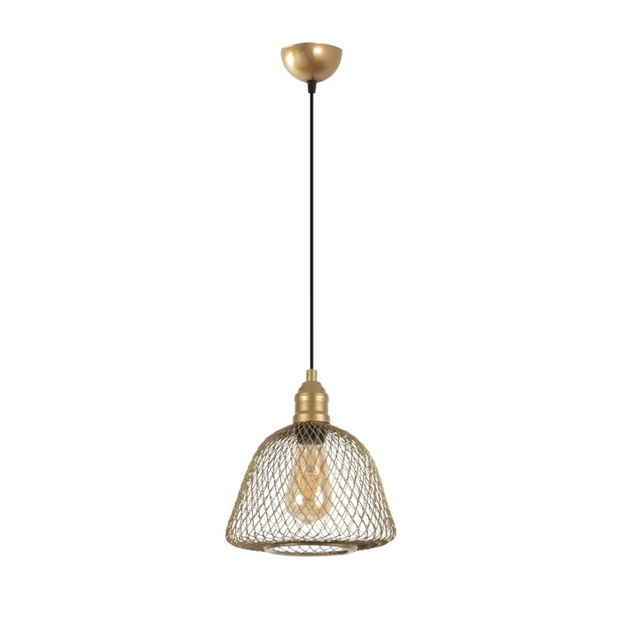 Opviq Lámpara de Araña de Metal con Acabado Dorado y Altura Ajustable Opviq Lámpara de Araña de Metal con Acabado Dorado y Altura Ajustable